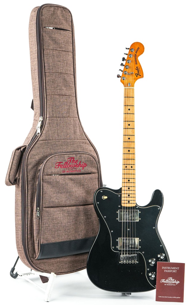 Fender Telecaster Deluxe Black 1977 | The Fellowship of